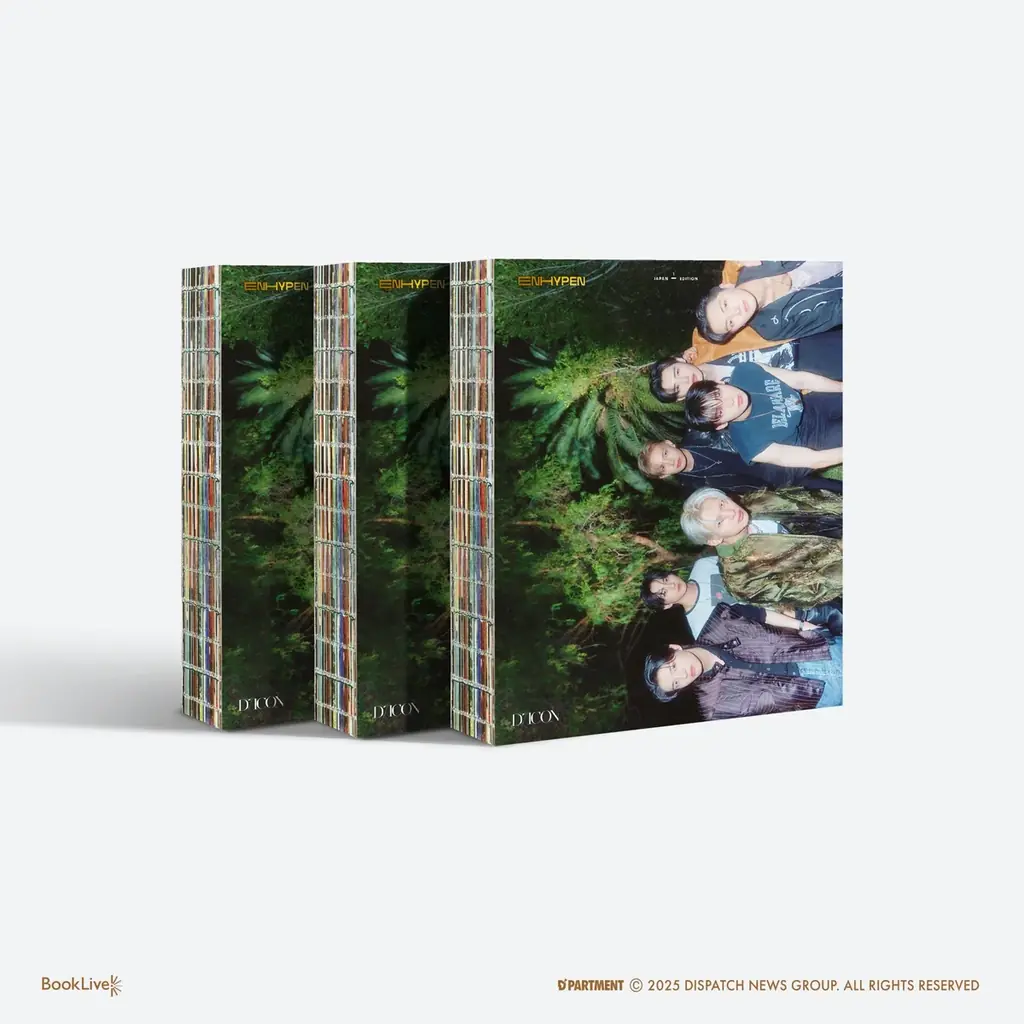 『D’ICON JAPAN EDITION』が誕生！第1弾「ENHYPEN」、第2弾「&TEAM」の写真集を3月6日（金）より「D’PARTMENT」およびTSUTAYA実施店にて店頭販売開始 画像 2