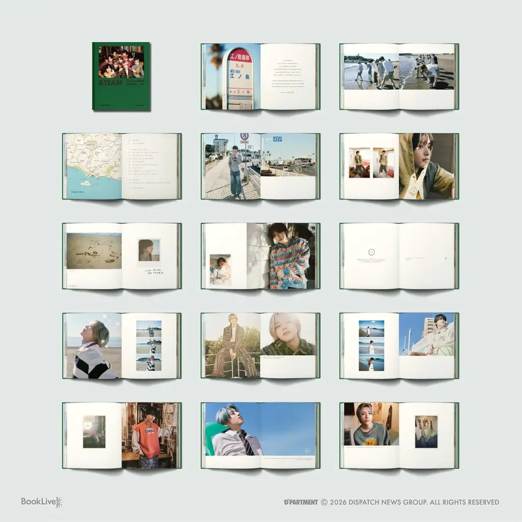 『D’ICON JAPAN EDITION』が誕生！第1弾「ENHYPEN」、第2弾「&TEAM」の写真集を3月6日（金）より「D’PARTMENT」およびTSUTAYA実施店にて店頭販売開始 画像 9