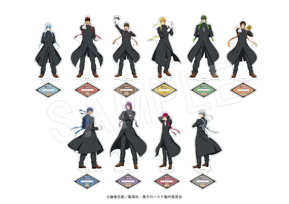 TVアニメ「黒子のバスケ」より、“応援団”がテーマの描き下ろしイラストを使用した新作グッズが「AnimeJapan 2026」で登場！中外鉱業ブースにて販売決定！ 画像 3