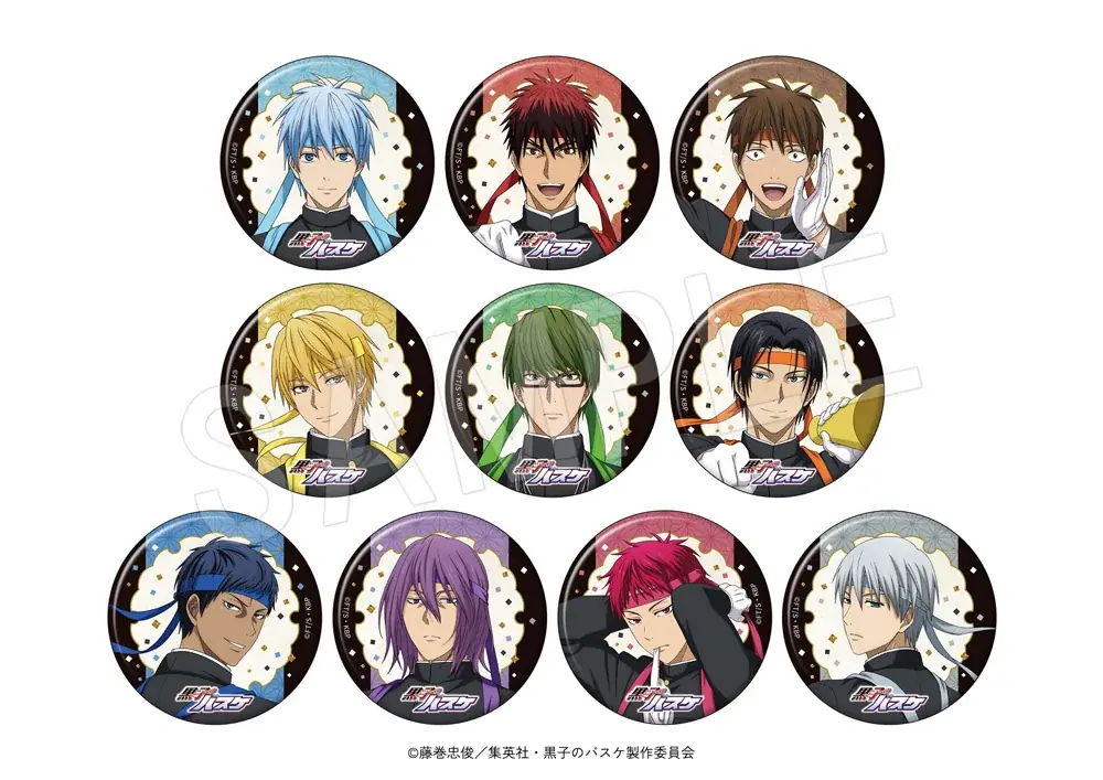 TVアニメ「黒子のバスケ」より、“応援団”がテーマの描き下ろしイラストを使用した新作グッズが「AnimeJapan 2026」で登場！中外鉱業ブースにて販売決定！ 画像 5