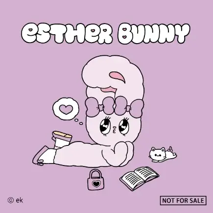 「エスターバニー」とセブン‐イレブンのコラボ開催！コラボスイーツなど計8品に加えお菓子やシール、シールバインダーも新登場！ 画像 20