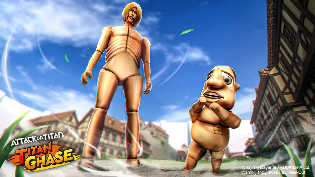 moze、ambrと共同開発した『進撃の巨人』Robloxゲーム「進撃の巨人 Titan Chase」を世界同時リリース！ 画像 6