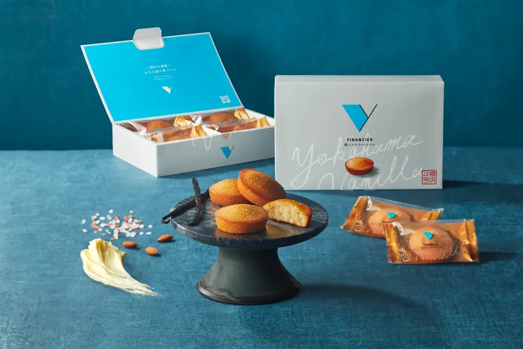 横浜バニラ、横浜ワールドポーターズ内ギフトショップ「GOODIES YOKOHAMA」にて「塩バニラフィナンシェ」「塩バニラクリーミーサブレ」の常設販売が決定！ 画像 1