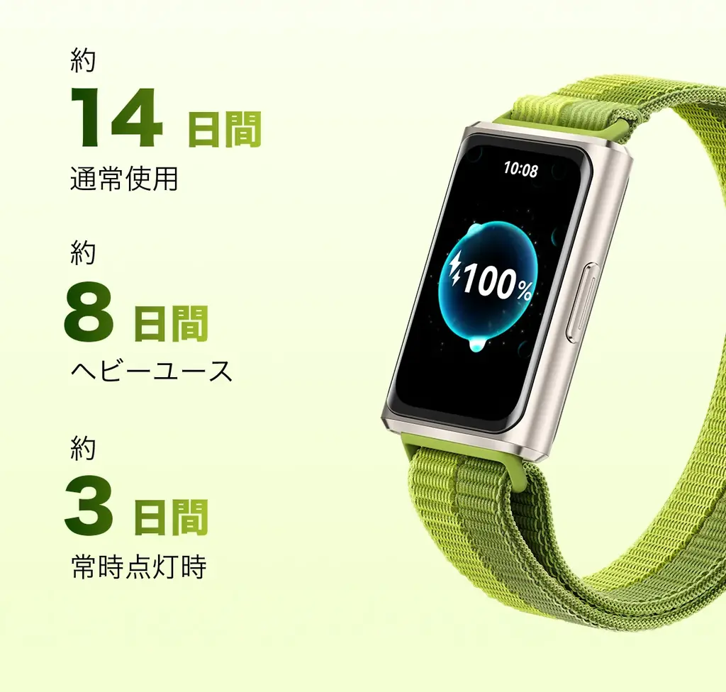 大人気シリーズが大画面に進化！ウォッチ単独でのGPS測位に対応したProモデルも登場した「HUAWEI Band 11」シリーズが3月13日（金）発売 画像 7