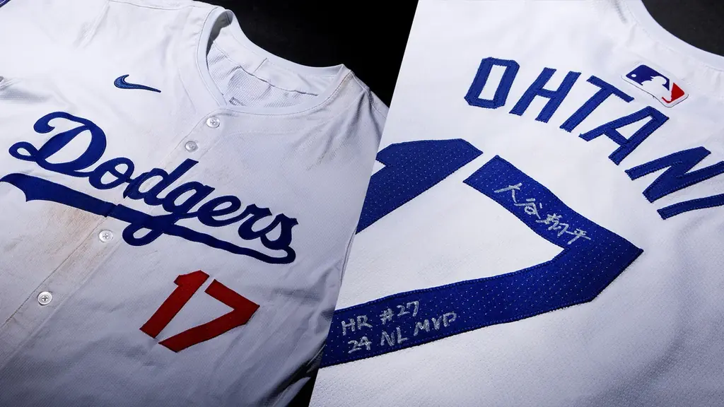 大谷翔平選手の直筆サイン入り・実使用ユニフォームも販売　3月4日(水）から大丸東京店で「MINT POP-UP ベースボールコレクション」が開催 画像 2