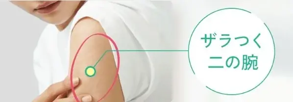 ＼夏前の今／二の腕のポツポツ*ざらつきに　塗るだけ簡単ボディ用美容液 画像 4