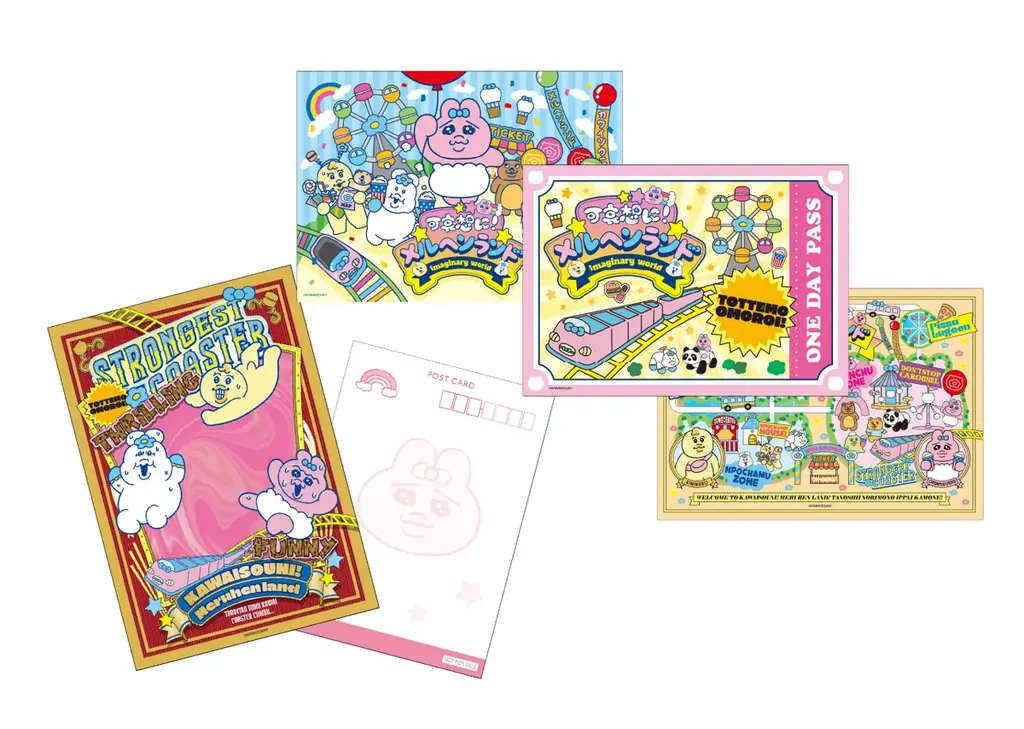 「おぱんちゅうさぎ」と「んぽちゃむ」のポップな世界が広がる、スペシャル新アート　『可哀想に！メルヘンランド』初公開！ 画像 2