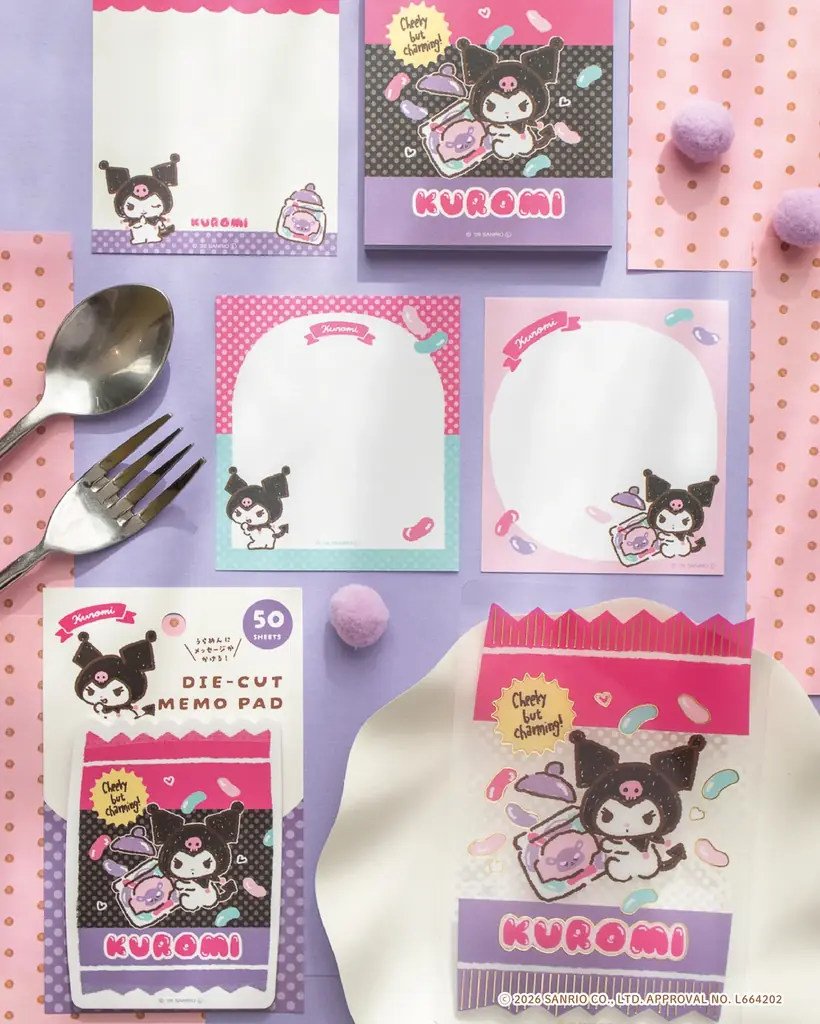 サンリオキャラクターズが“おやつパッケージ”に！古川紙工より、レトロかわいいお菓子モチーフの文具シリーズが新登場 画像 10