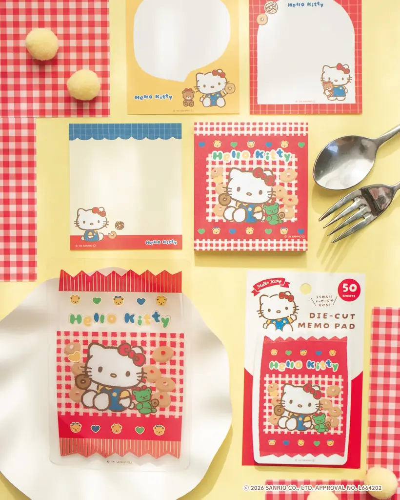 サンリオキャラクターズが“おやつパッケージ”に！古川紙工より、レトロかわいいお菓子モチーフの文具シリーズが新登場 画像 3