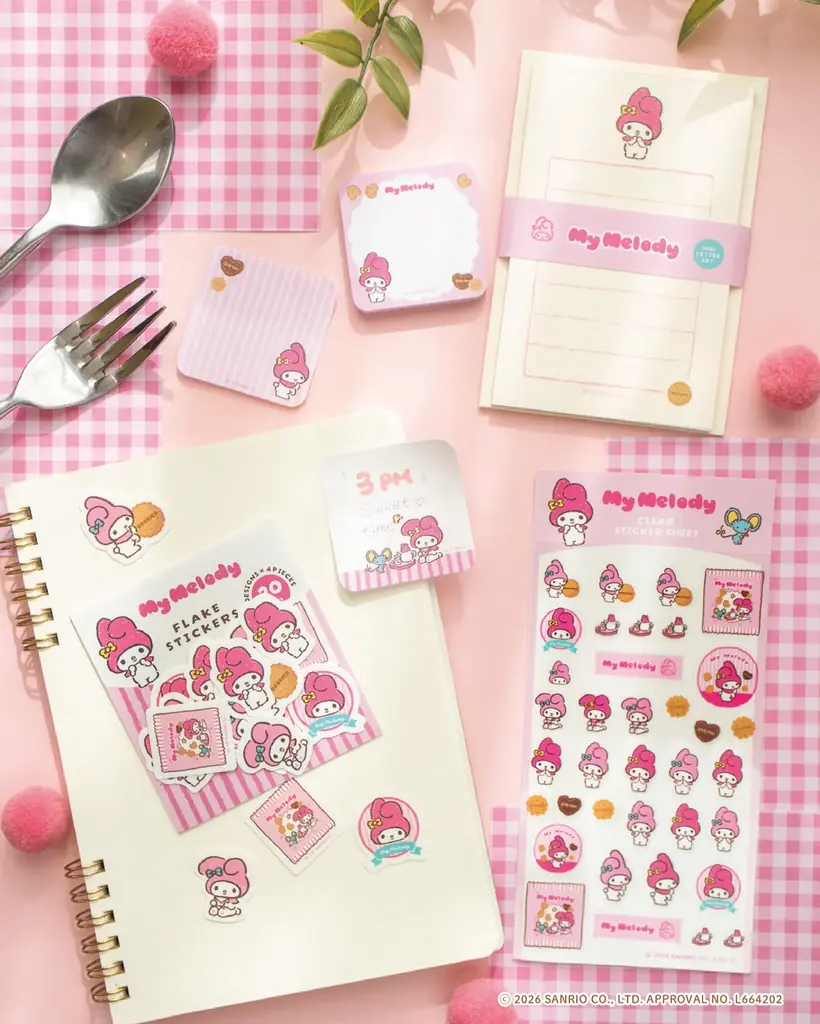 サンリオキャラクターズが“おやつパッケージ”に！古川紙工より、レトロかわいいお菓子モチーフの文具シリーズが新登場 画像 4