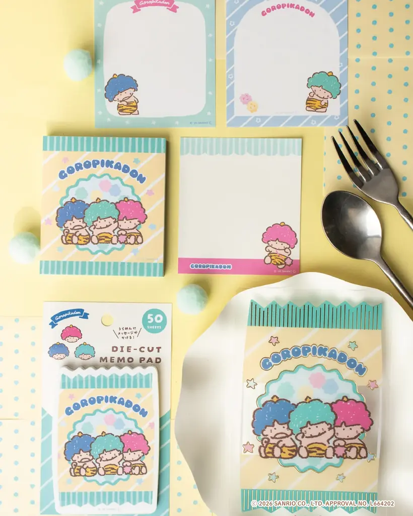 サンリオキャラクターズが“おやつパッケージ”に！古川紙工より、レトロかわいいお菓子モチーフの文具シリーズが新登場 画像 6