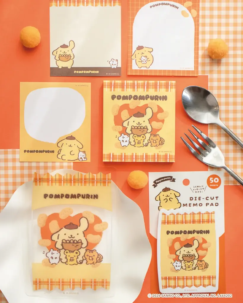 サンリオキャラクターズが“おやつパッケージ”に！古川紙工より、レトロかわいいお菓子モチーフの文具シリーズが新登場 画像 7