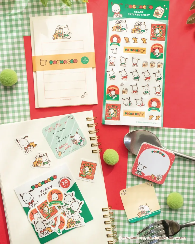 サンリオキャラクターズが“おやつパッケージ”に！古川紙工より、レトロかわいいお菓子モチーフの文具シリーズが新登場 画像 8
