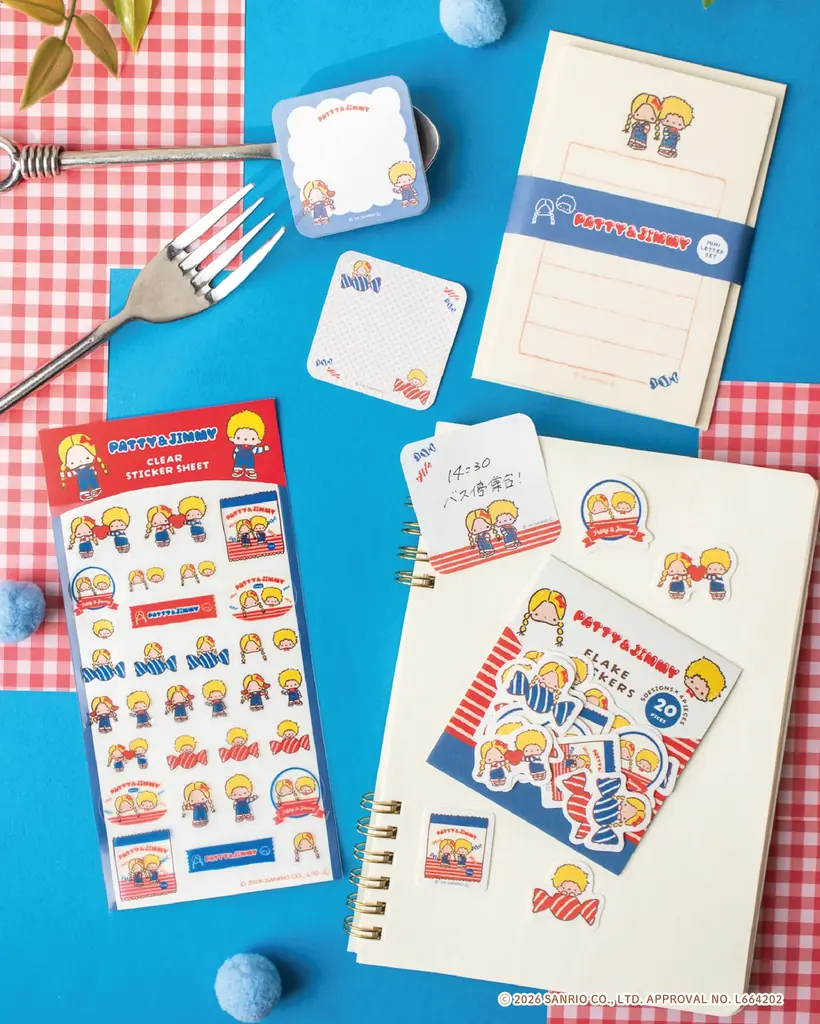 サンリオキャラクターズが“おやつパッケージ”に！古川紙工より、レトロかわいいお菓子モチーフの文具シリーズが新登場 画像 9