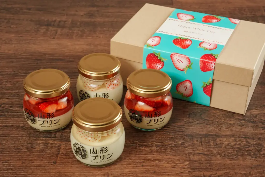 雪国山形から届く“白いちごの雪景色”。希少な「天使のいちごプリン」が2026年2月28日（土）より期間限定で登場！ホワイトデー限定セットもオンラインにて発売。 画像 3