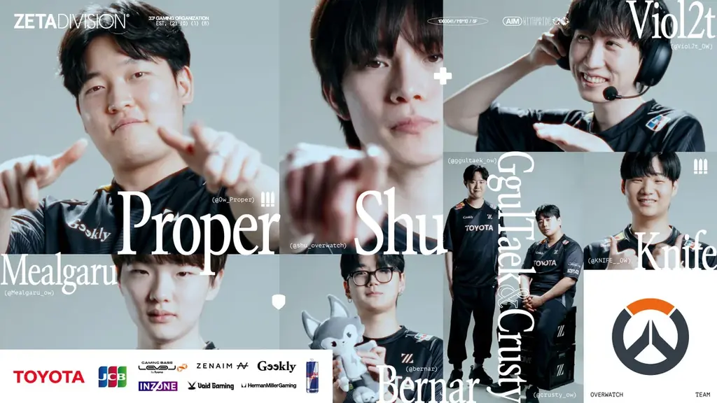 プロeスポーツチーム「ZETA DIVISION」OVERWATCH部門、新ロスター発表、及びメンバー加入のお知らせ 画像 1