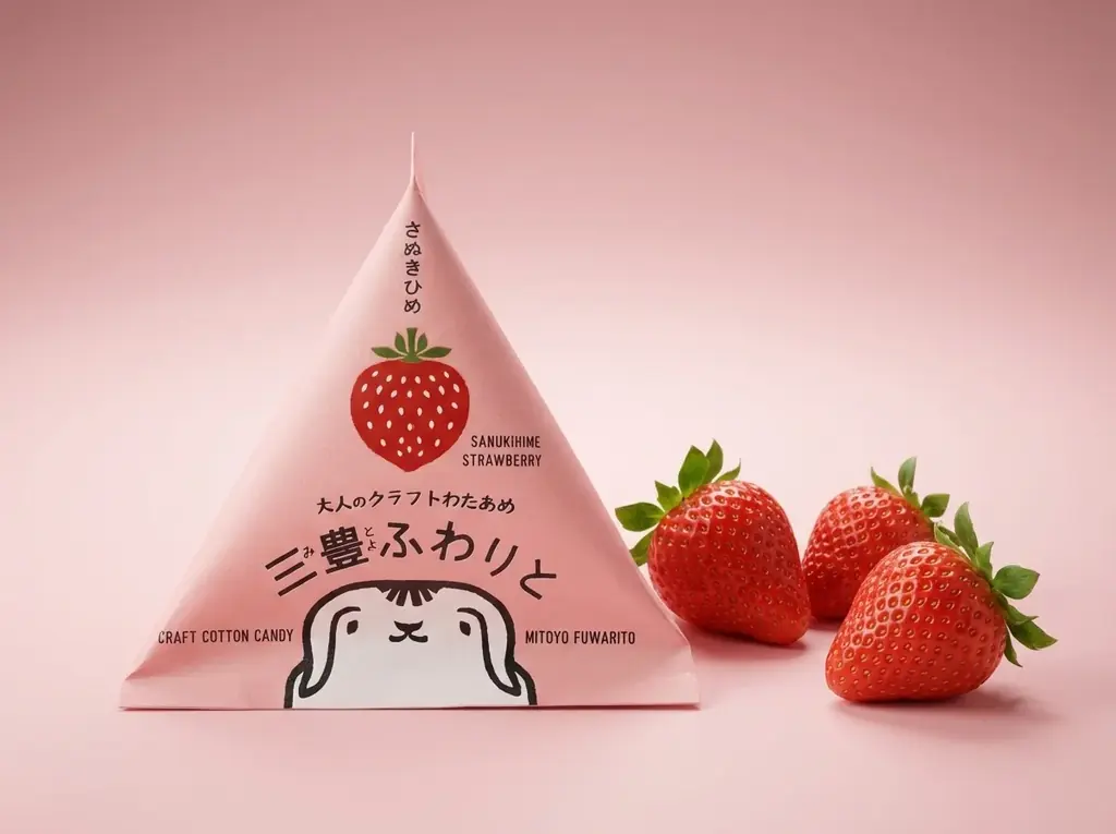 圧倒的な果実感に自信あり！香川県三豊 (みとよ) 市のロスフルーツを使ったクラフトわたあめ「三豊ふわりと」が、おいしくなければ全額返金のキャンペーンをスタート 画像 2