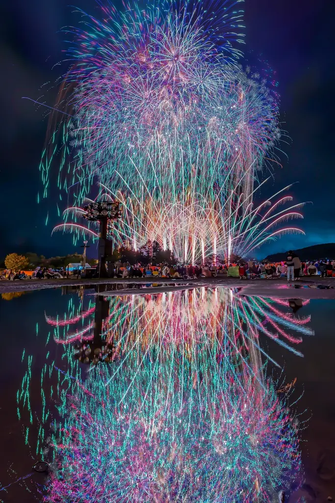 富士山と山中湖を舞台に10,000発が打ち上がる花火エンターテイメント「HANABI MAGIC 富士・山中湖 2026」始動 画像 2