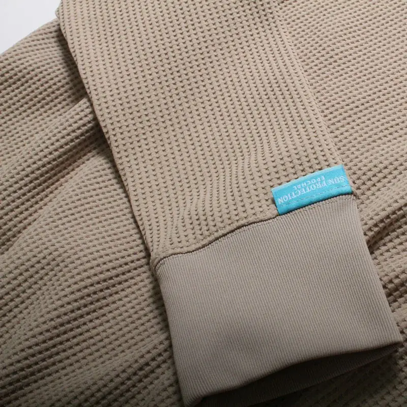 【新製品】春の外遊びに最適な1枚 UVカットワッフルTシャツ長袖の予約販売を開始 画像 3