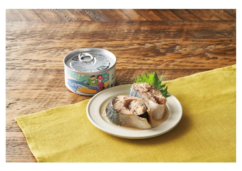 防災食にアートを添えたサバ缶、会員限定で販売開始