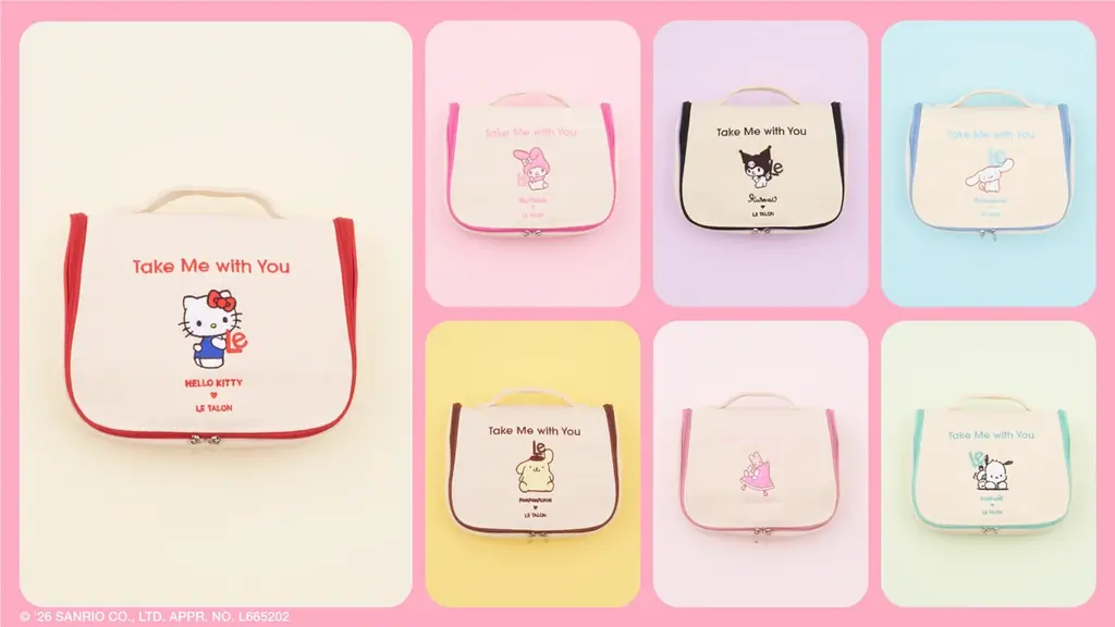 【LE TALON】旅に連れていきたい♡サンリオキャラクターズとのコラボアイテム発売！ 画像 4