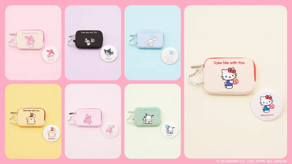 【LE TALON】旅に連れていきたい♡サンリオキャラクターズとのコラボアイテム発売！ 画像 5