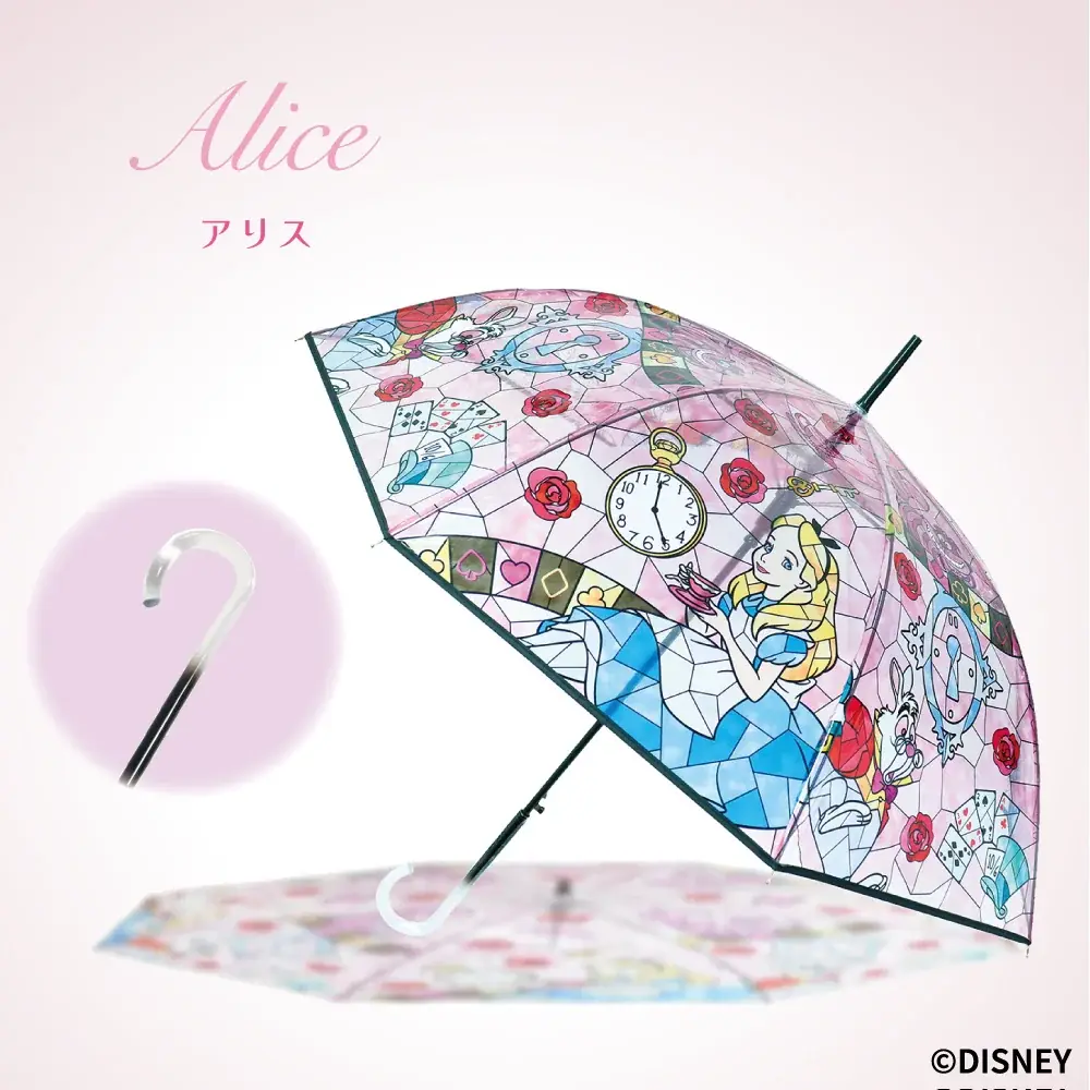 【 ホワイトデーのギフトに】大人女性へ贈る、幻想的な輝き。大好評！『ディズニーステンドグラスアンブレラ』再入荷 画像 3