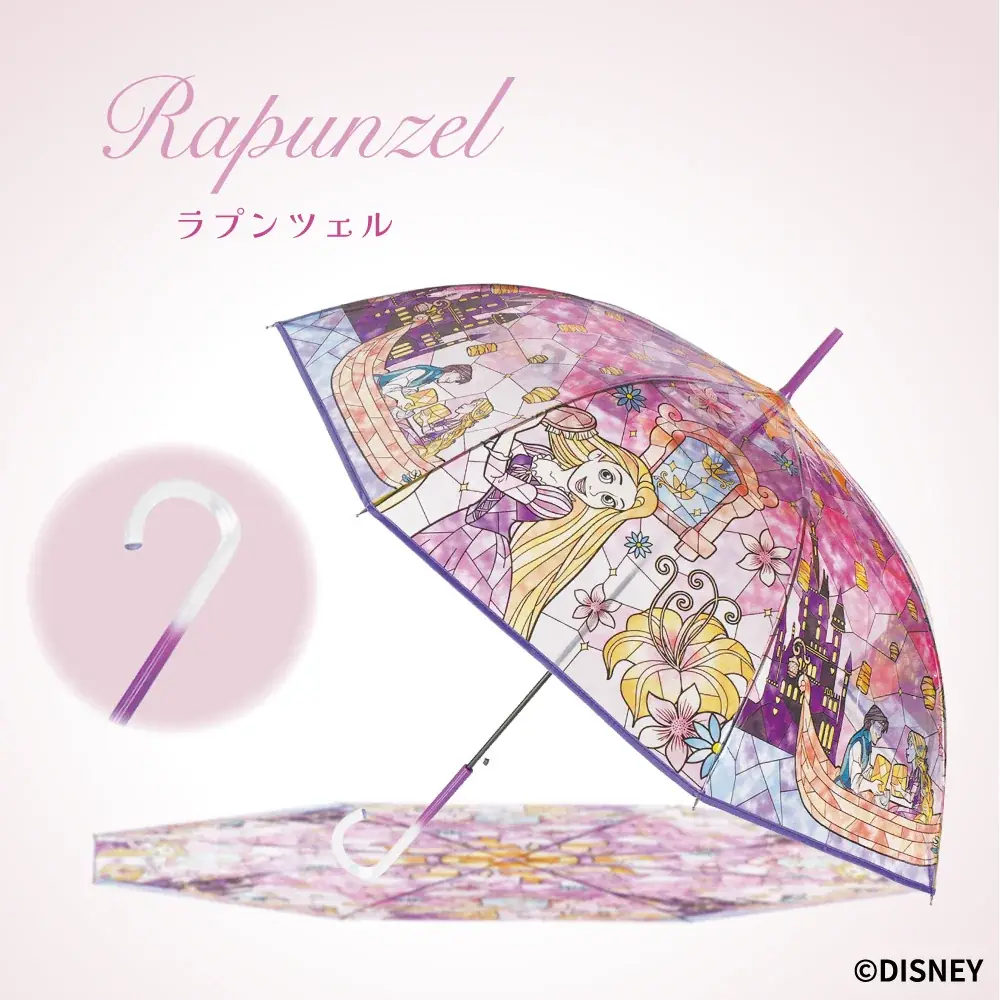 【 ホワイトデーのギフトに】大人女性へ贈る、幻想的な輝き。大好評！『ディズニーステンドグラスアンブレラ』再入荷 画像 4