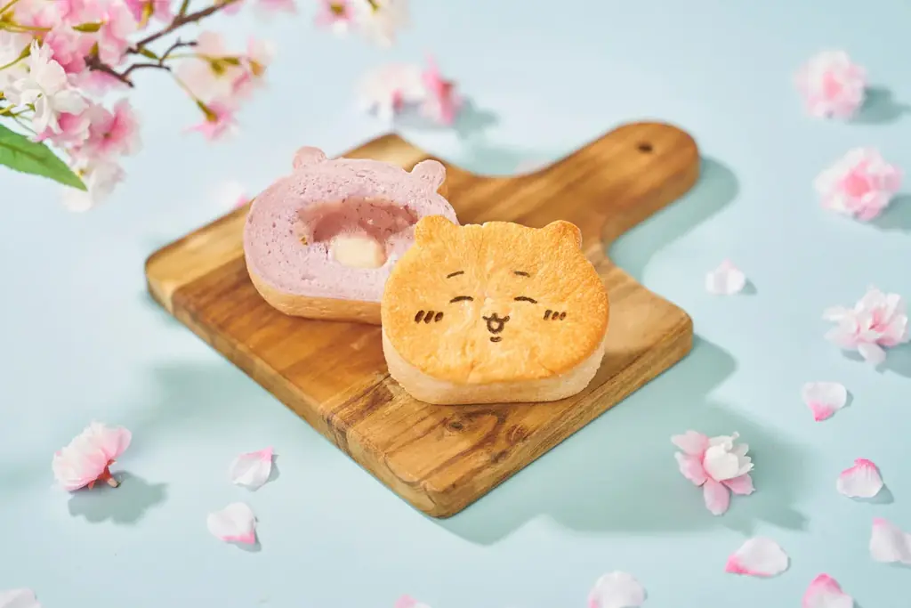 「ちいかわベーカリー」に“さくら”をコンセプトにしたピンク色のかわいらしいパンが登場！ 画像 4
