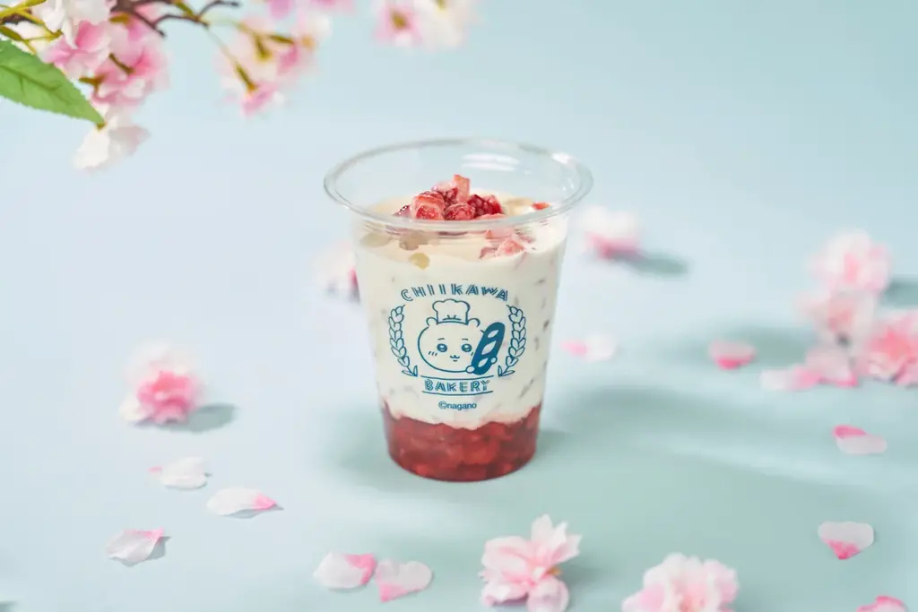 「ちいかわベーカリー」に“さくら”をコンセプトにしたピンク色のかわいらしいパンが登場！ 画像 6