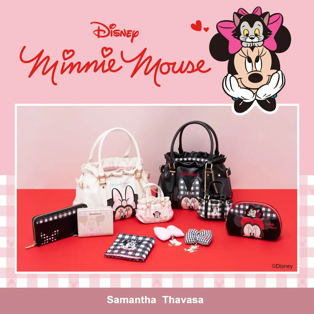 サマンサタバサから「ミニーマウス」コレクションを発売！ 画像 1