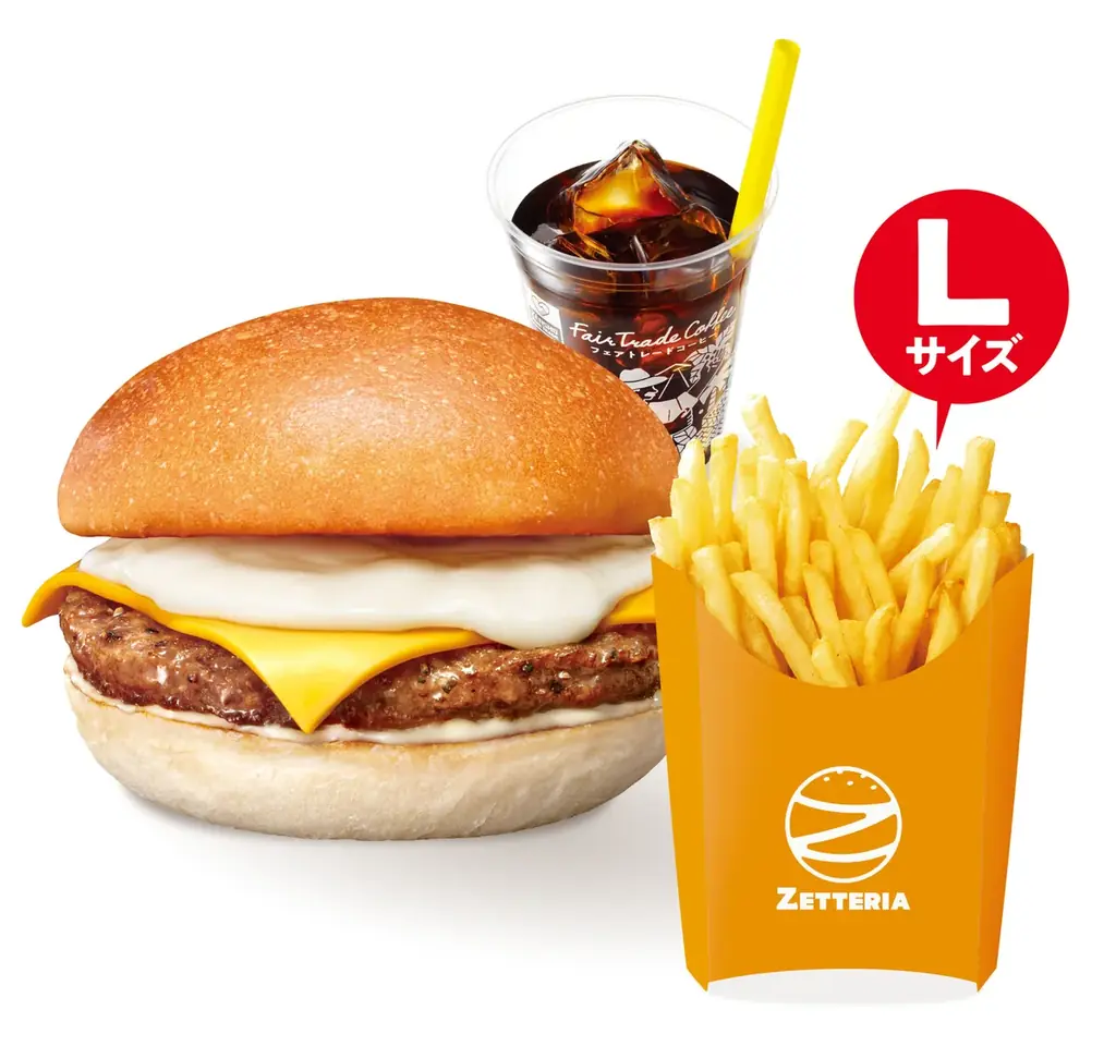 【ゼッテリア】「ランチセットポテト 無料サイズアップ」キャンペーン！3月4日（水）～10日（火）の平日5日間限定で開催！ 画像 3