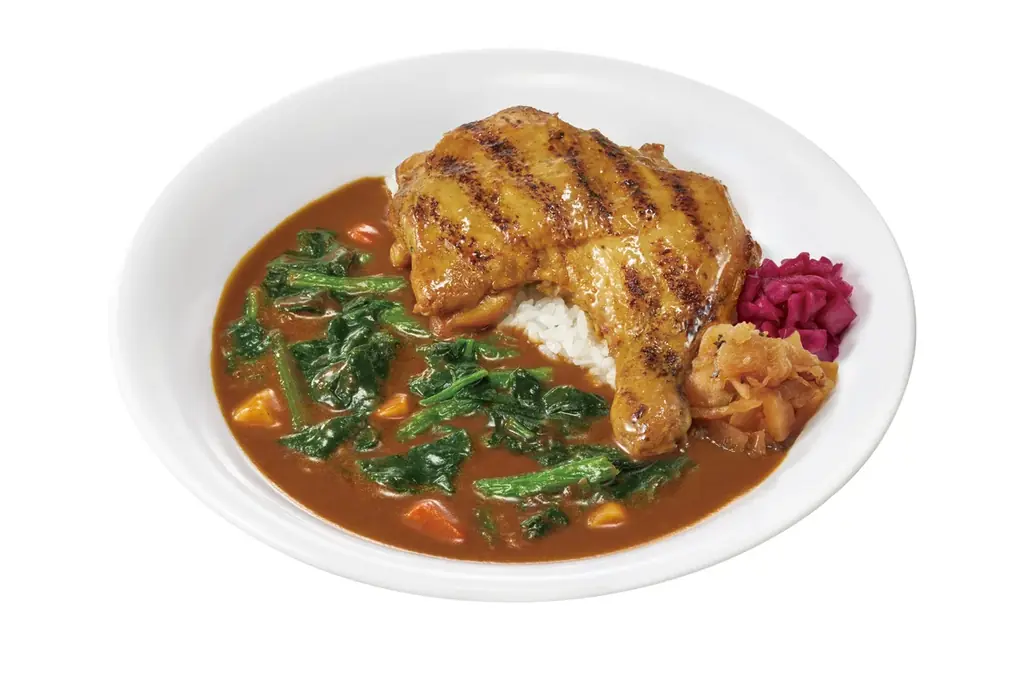 【すき家】本日も、ほろほろ日和。炭火香る大きなチキンがスプーンでほろっとほぐれる！すき家が「炭火焼きほろほろチキンカレー」を発売 画像 4