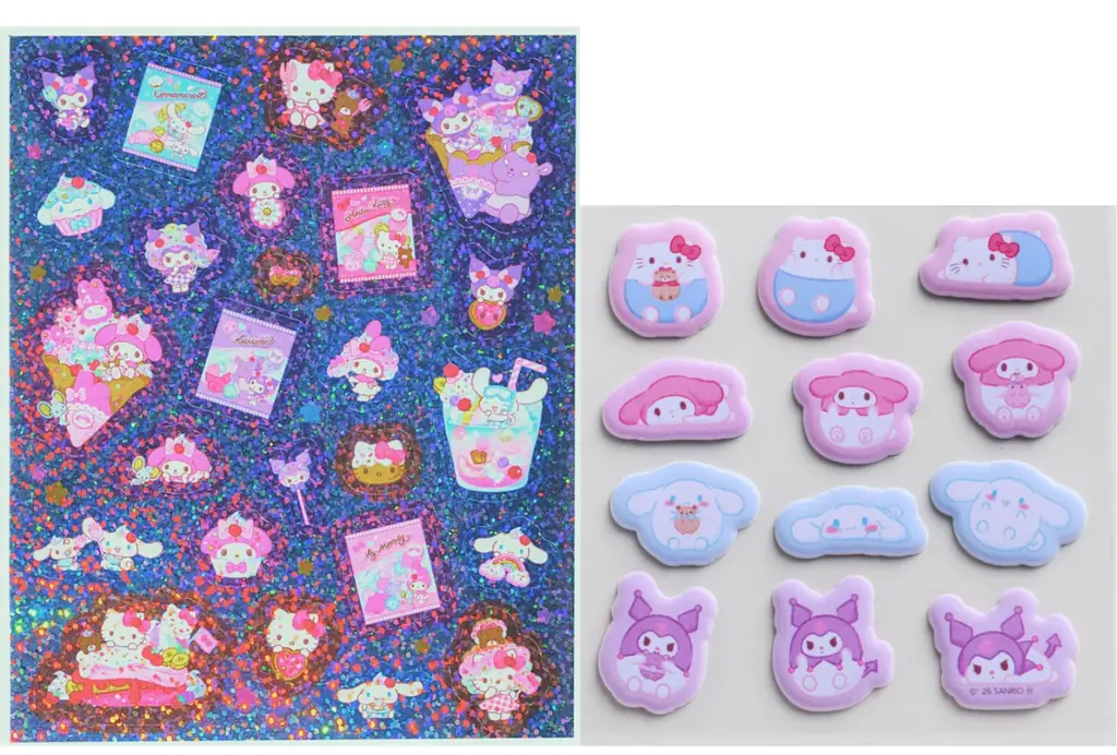 サンリオキャラクターズのオリジナルデザイン！　シール帳＆シール2枚が付録の『らぶキャラvol.57』予約受付中 画像 3