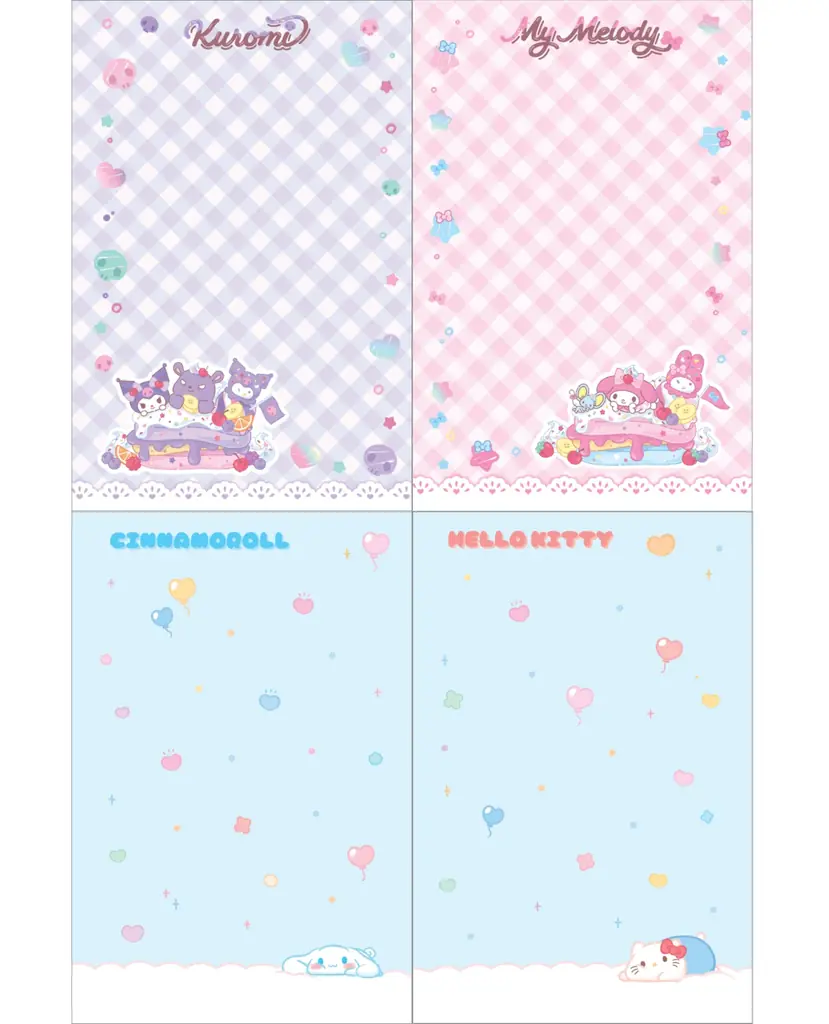 サンリオキャラクターズのオリジナルデザイン！　シール帳＆シール2枚が付録の『らぶキャラvol.57』予約受付中 画像 4