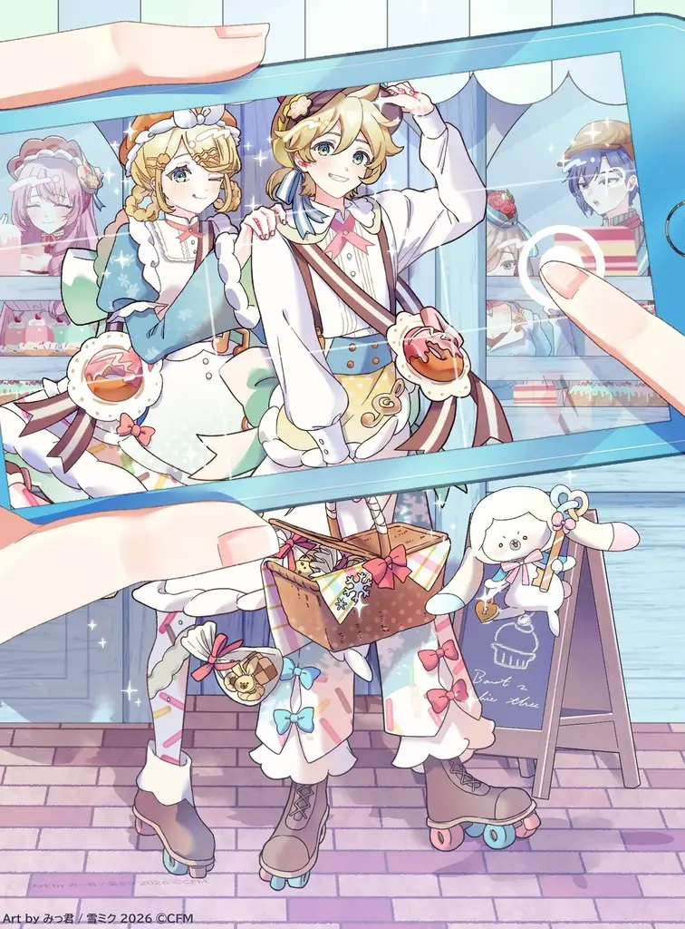 応募総数4,394点！「SNOW MIKU 2026」とコラボした塗り絵コンテスト「塗りマス！」第三十五回の受賞作品を発表 画像 10