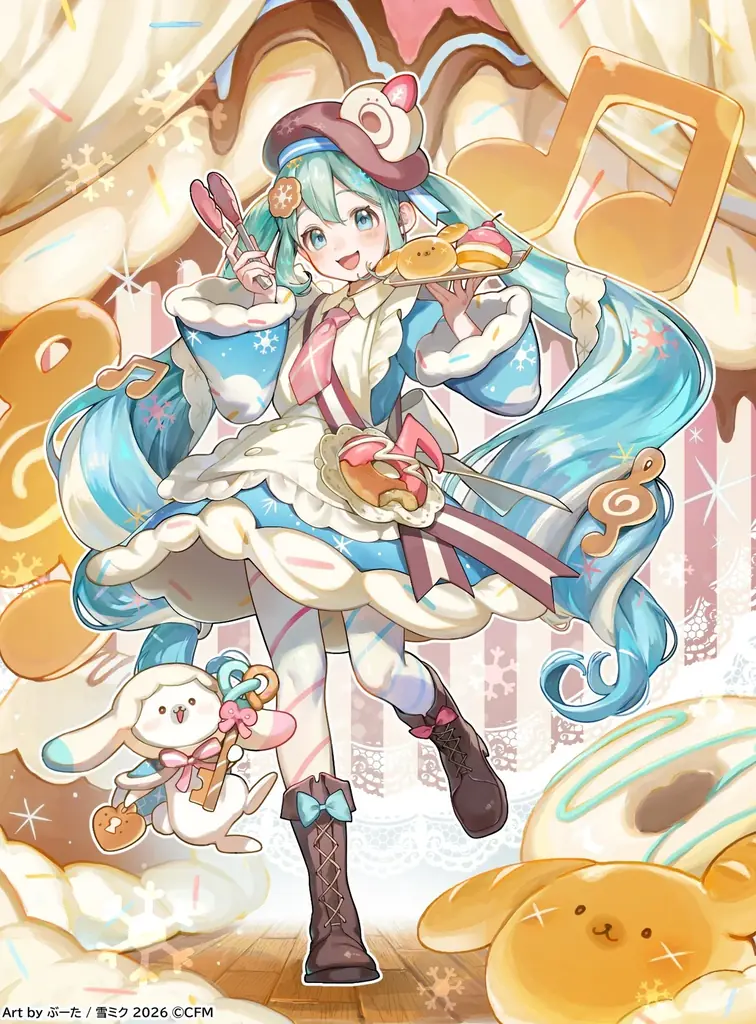 応募総数4,394点！「SNOW MIKU 2026」とコラボした塗り絵コンテスト「塗りマス！」第三十五回の受賞作品を発表 画像 11