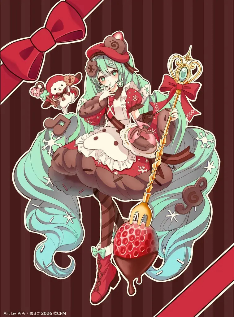 応募総数4,394点！「SNOW MIKU 2026」とコラボした塗り絵コンテスト「塗りマス！」第三十五回の受賞作品を発表 画像 3