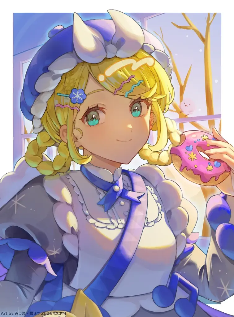 応募総数4,394点！「SNOW MIKU 2026」とコラボした塗り絵コンテスト「塗りマス！」第三十五回の受賞作品を発表 画像 8