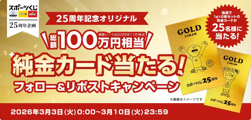 25周年感謝キャンペーン