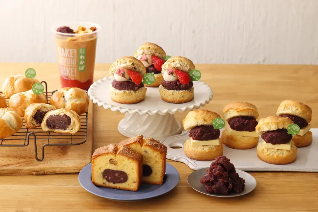 【BAKERS gonna BAKE】東京たい焼き御三家のひとつ「たいやき わかば」 とコラボレーション！桜がふんわりお花見スコーンサンドなど新作を発売 画像 1