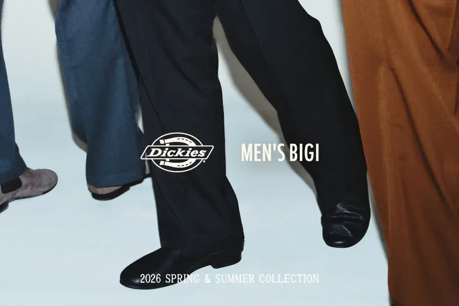 Dickies®×MEN’S BIGI│Dickies®の人気定番モデル「875」を再構築したスペシャルモデルを発売 画像 1