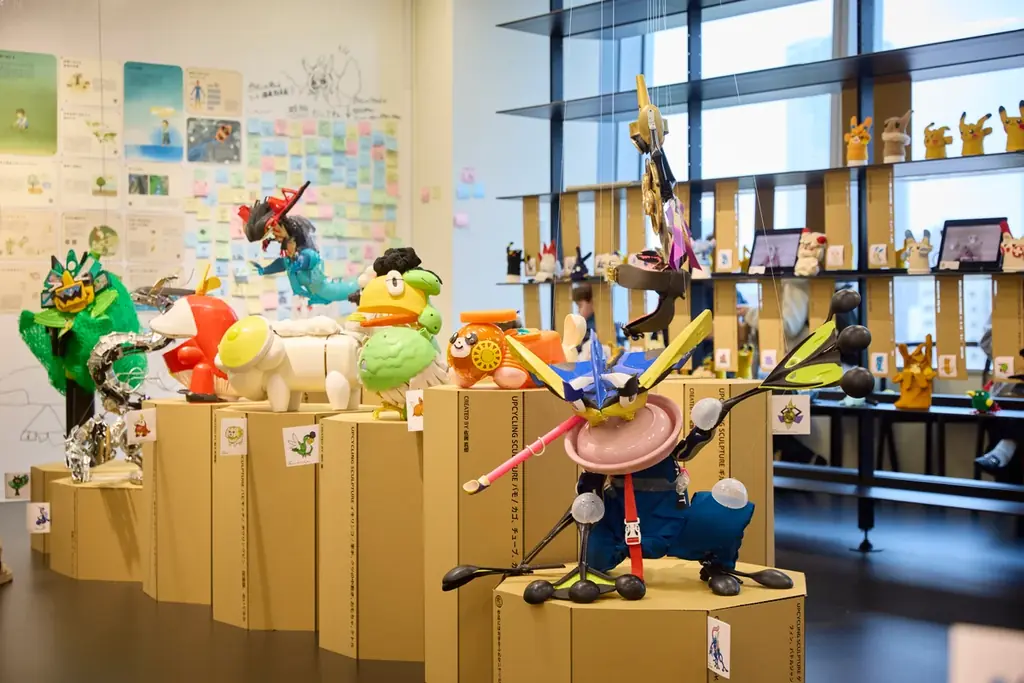 美大生が身の周りにある様々なものを使って91数体のポケモンを制作「ポケモンと考える アート・環境教育展 4」 画像 5