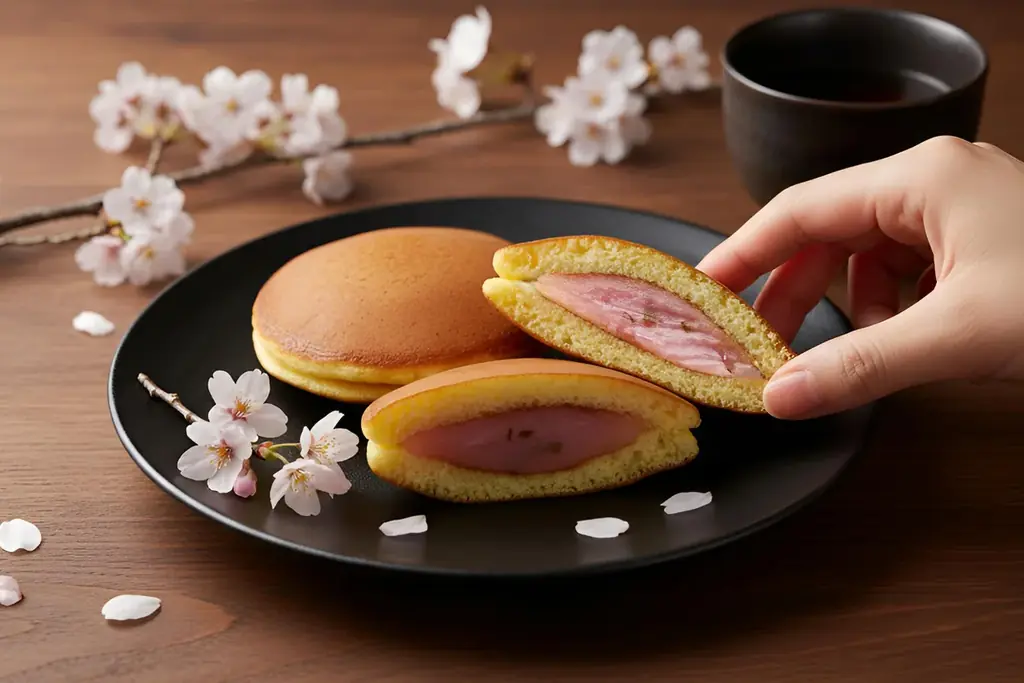 【圧倒的な桜の芳醇さ】桜葉名産地・静岡県産100％。“本物の桜”を味わう春限定「桜どら焼き」3/4登場 画像 2