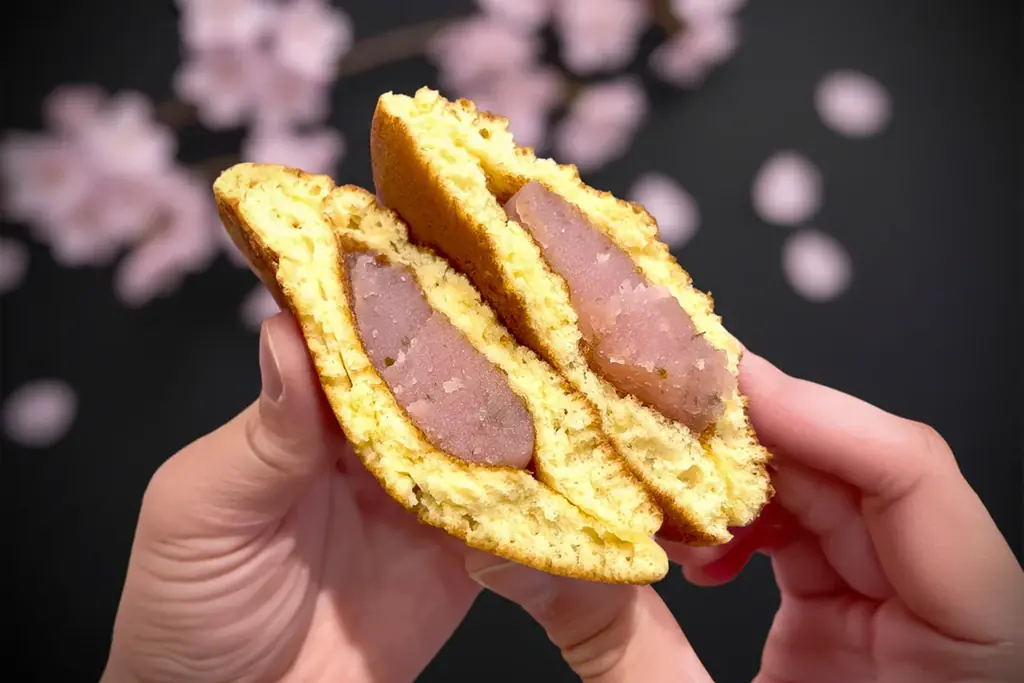 【圧倒的な桜の芳醇さ】桜葉名産地・静岡県産100％。“本物の桜”を味わう春限定「桜どら焼き」3/4登場 画像 3