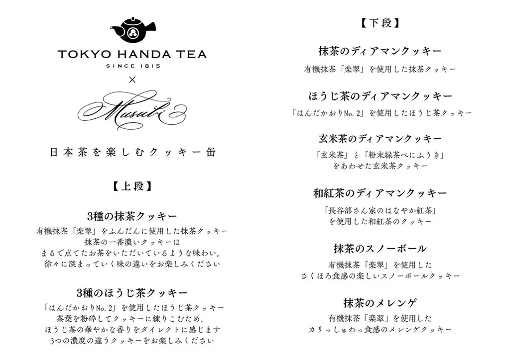 杉並の日本茶専門店・東京繁田園茶舗、創業79周年を記念し、オリジナル日本茶クッキー缶を限定発売！ 画像 4