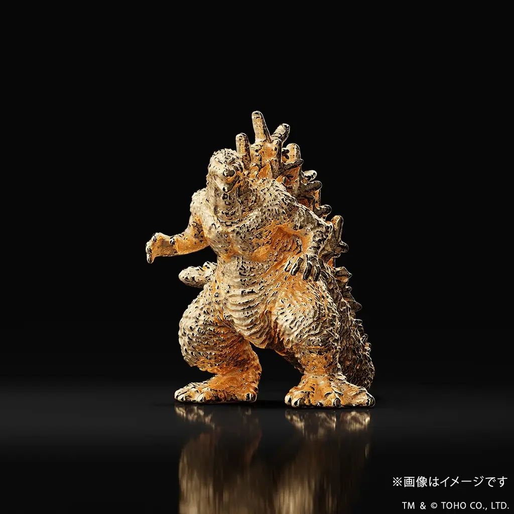 再び降臨――。『ゴジラ-1.0』18金製ミニフィギュア。前回、瞬く間に完売。新たなアクションポーズで登場！ 画像 2