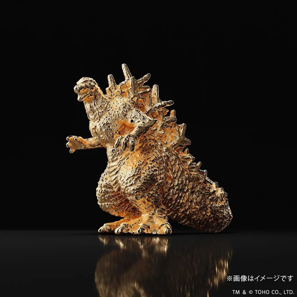 再び降臨――。『ゴジラ-1.0』18金製ミニフィギュア。前回、瞬く間に完売。新たなアクションポーズで登場！ 画像 3
