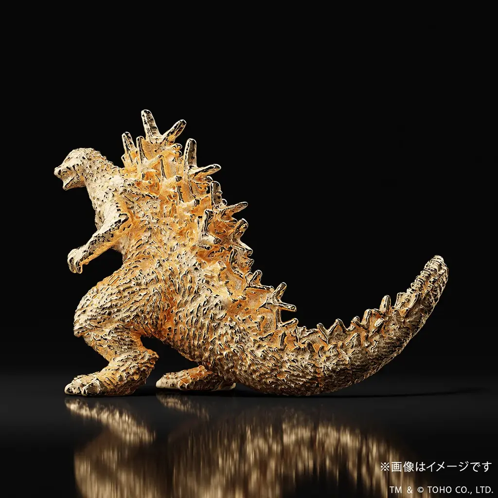 再び降臨――。『ゴジラ-1.0』18金製ミニフィギュア。前回、瞬く間に完売。新たなアクションポーズで登場！ 画像 4