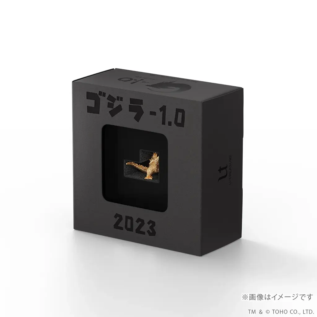 再び降臨――。『ゴジラ-1.0』18金製ミニフィギュア。前回、瞬く間に完売。新たなアクションポーズで登場！ 画像 9